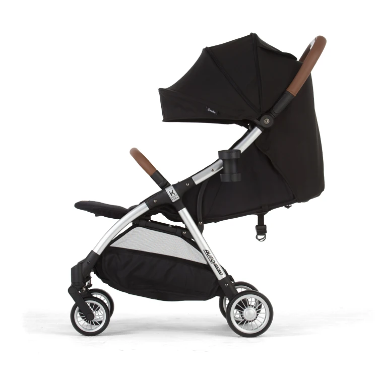 
Wholesale Good Quality Baby Stroller Auto Folding Baby Pram China New Design Black Luxury Baby Carriage For Sale 