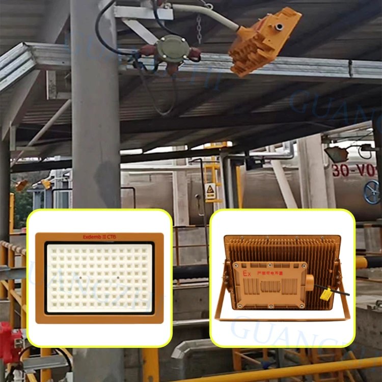 200W 150lm/w Explosion-proof Spot 30000lm LED IP67 Explosion Proof lights with Aluminum Die-casting