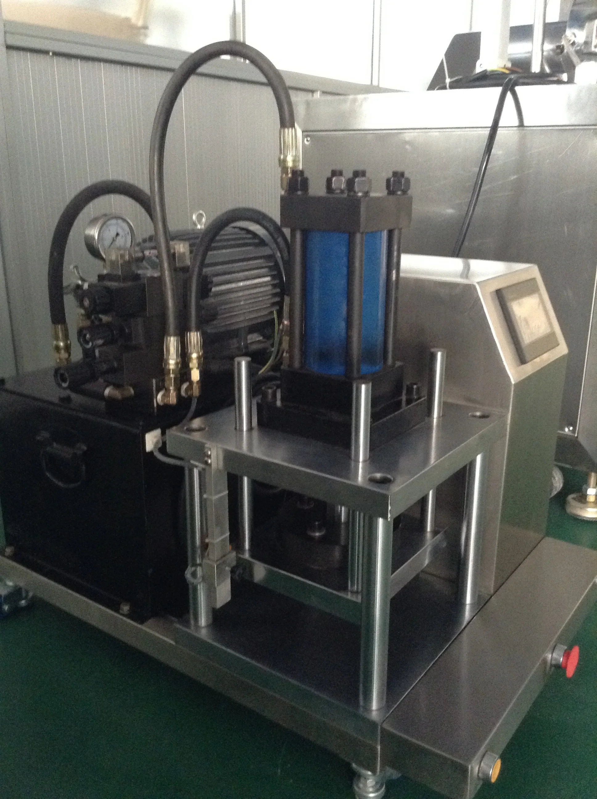 Laboratory Hydraulic Eyeshadow Compact Powder Press Machine