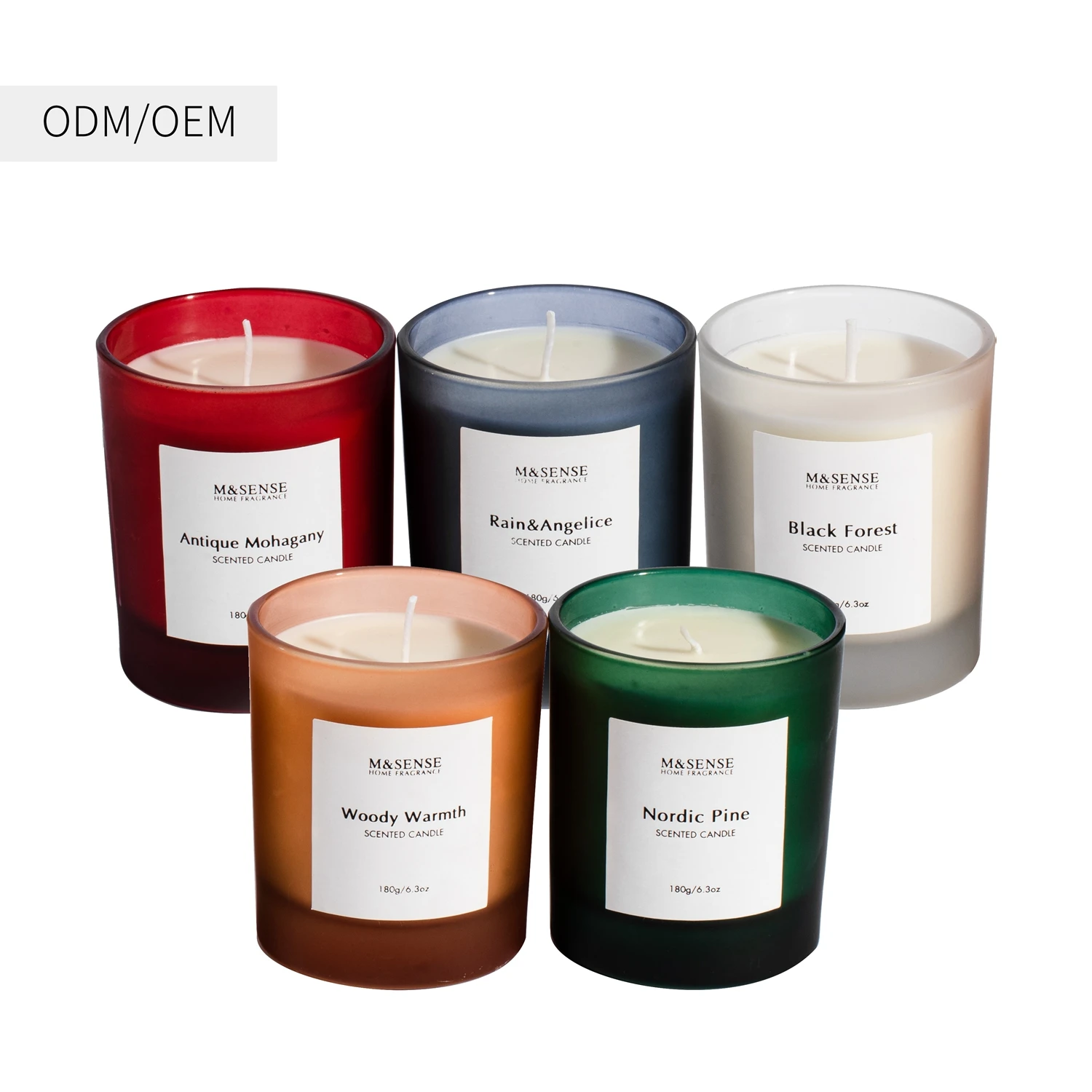 M&Sense manufacturers paraffin wax fragrance oil essential wedding gift scented candle