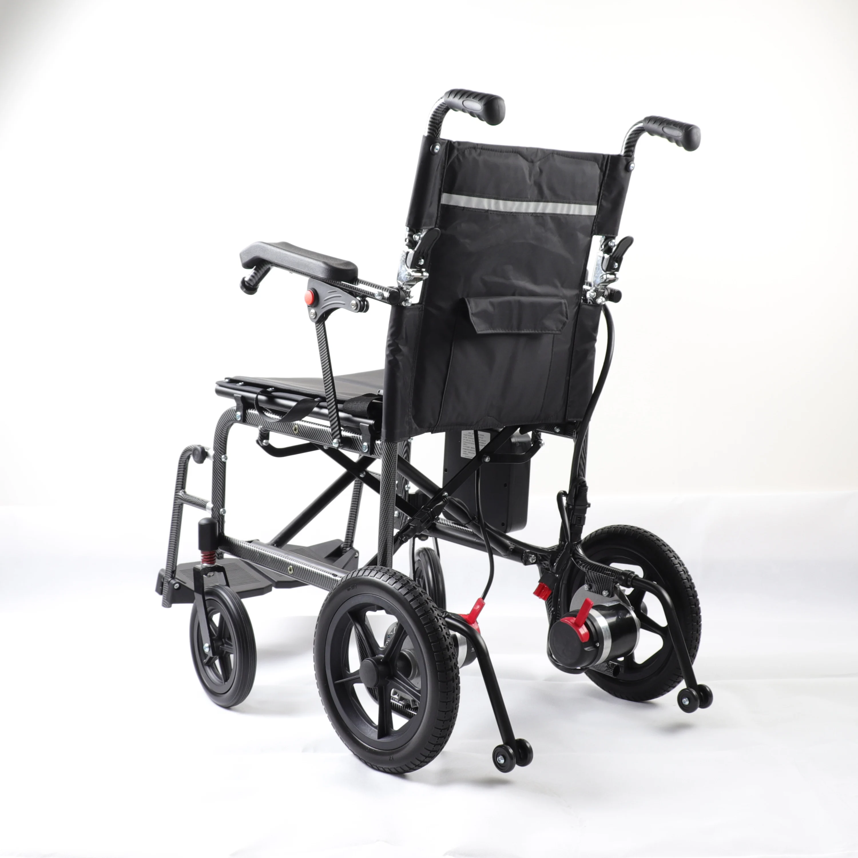 19kg Electric aluminum lightweight foldable wheelchair for the disabled power folding wheelchair