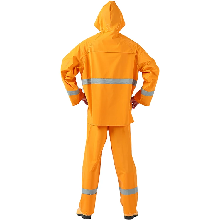 High Performance Short Pants Reflective Strip Raincoat