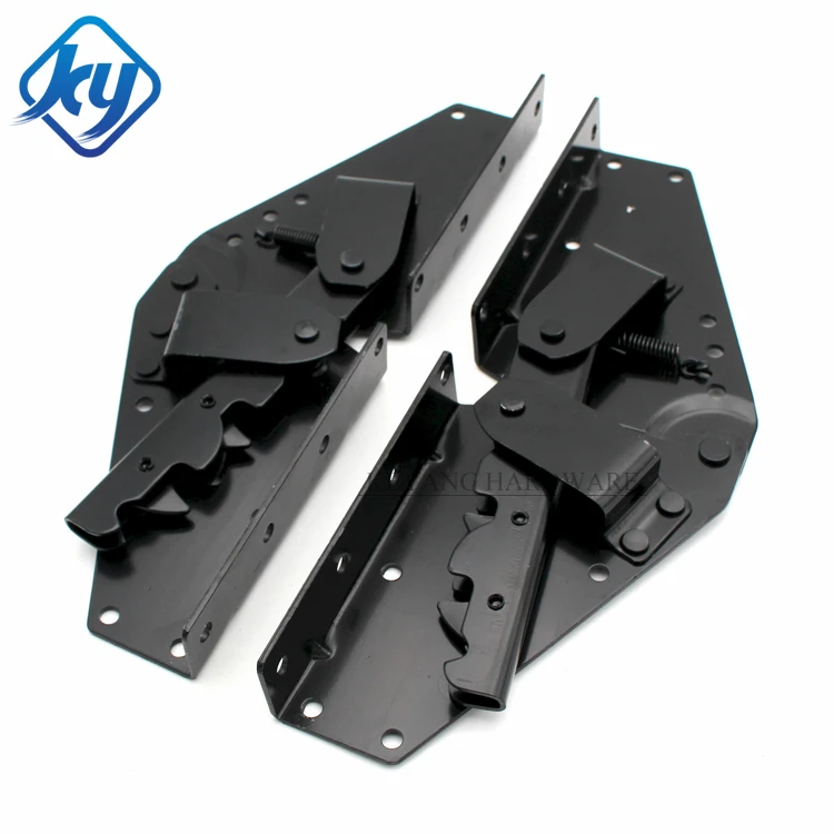 Three Position Folding Bed Bracket Adjustable Click Clack Futon Sofa Bed Backrest Mechanism Hinge