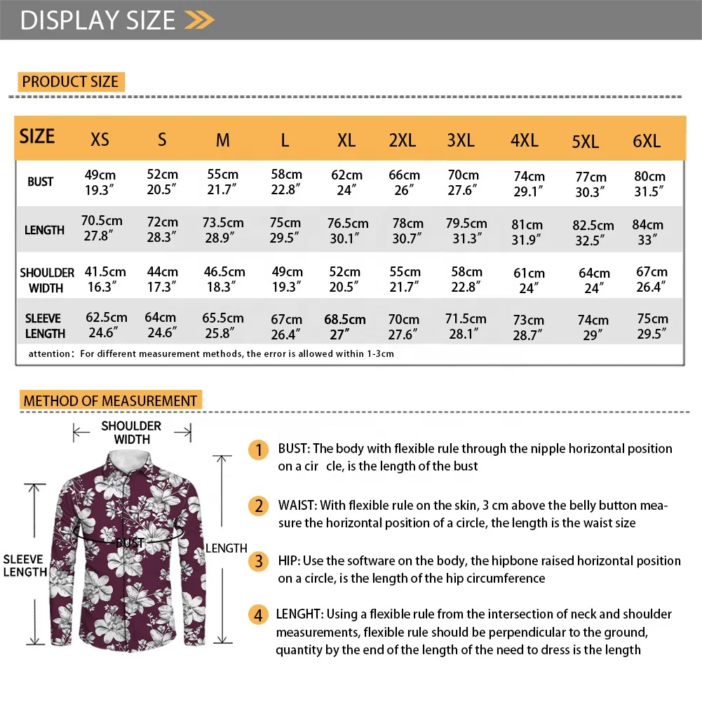Red Samoan Floral casual dresses lady party dress matching set men clothing long sleeve button shirt couple clothing 2 pcs