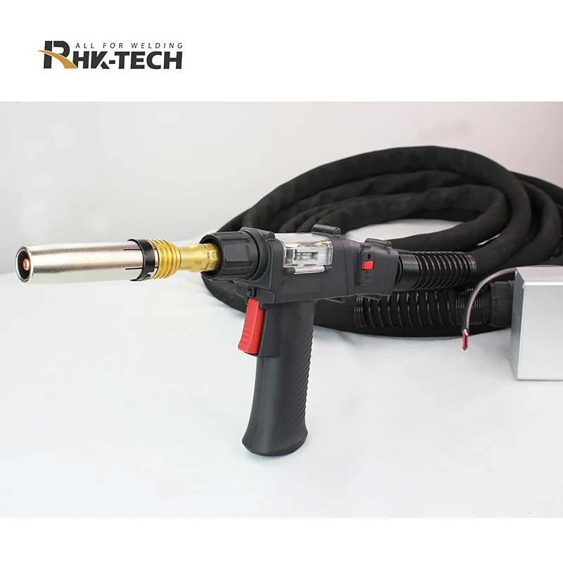 RHK TECH популярный индивидуальный кабель 6 м евро разъем CO2 300Amp с газовым охлаждением Push Pull сварочный пистолет