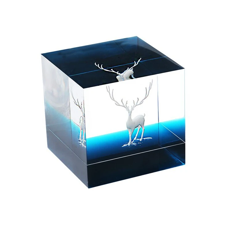 Handcraft Deer Fille Plastic 3d Resin Filler