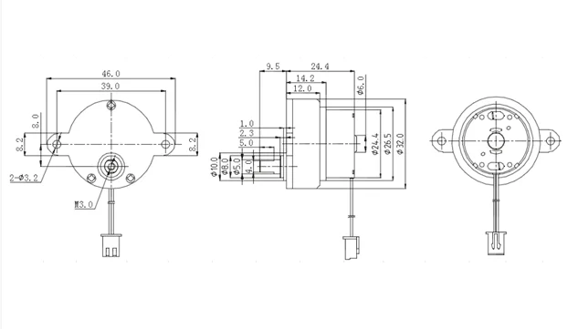 High quality customized 1.5-12v small dc motor plastic gearbox motor can be used for rotating crafts