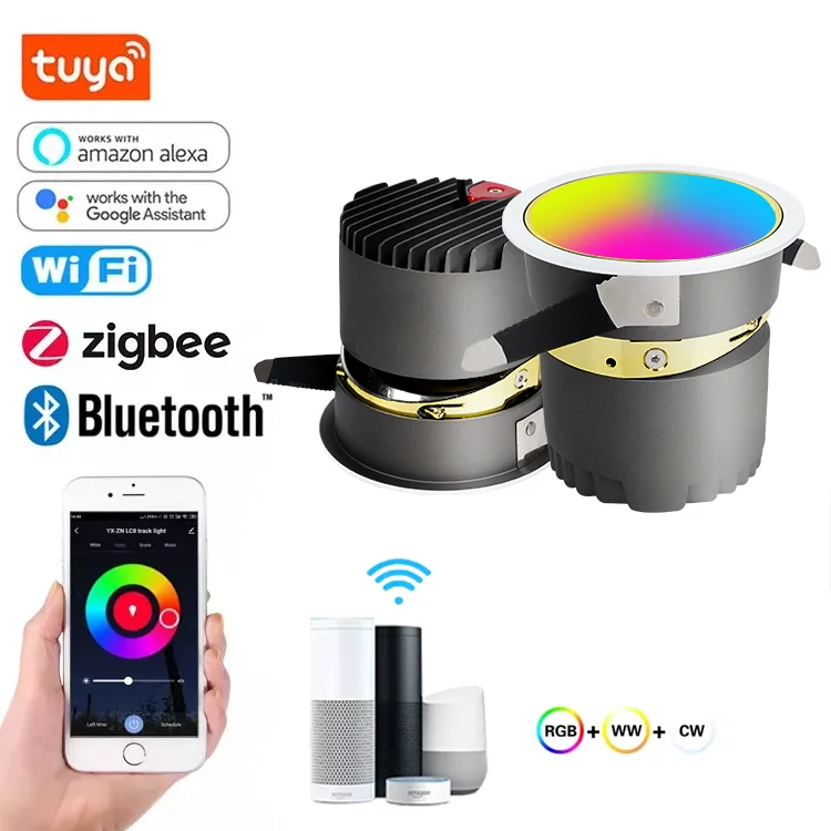 G-lights High Quality Indoor Ceiling Lighting 5w 7w 10w 12w 18w Recessed Cob Spotlight Led Spot Lamp