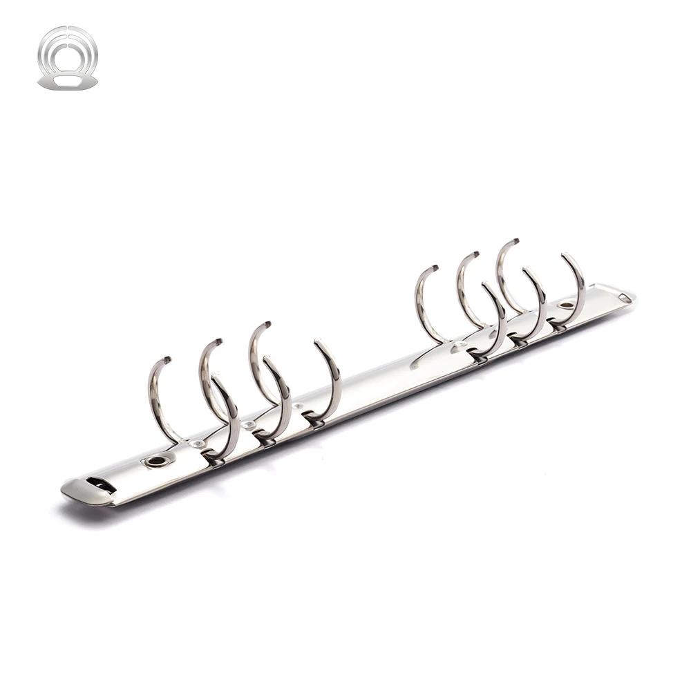 6-Hole Notepad Diary Binder Clip Detachable Loose-Leaf Notebook File Folder Metal Ring Binder Mechanism