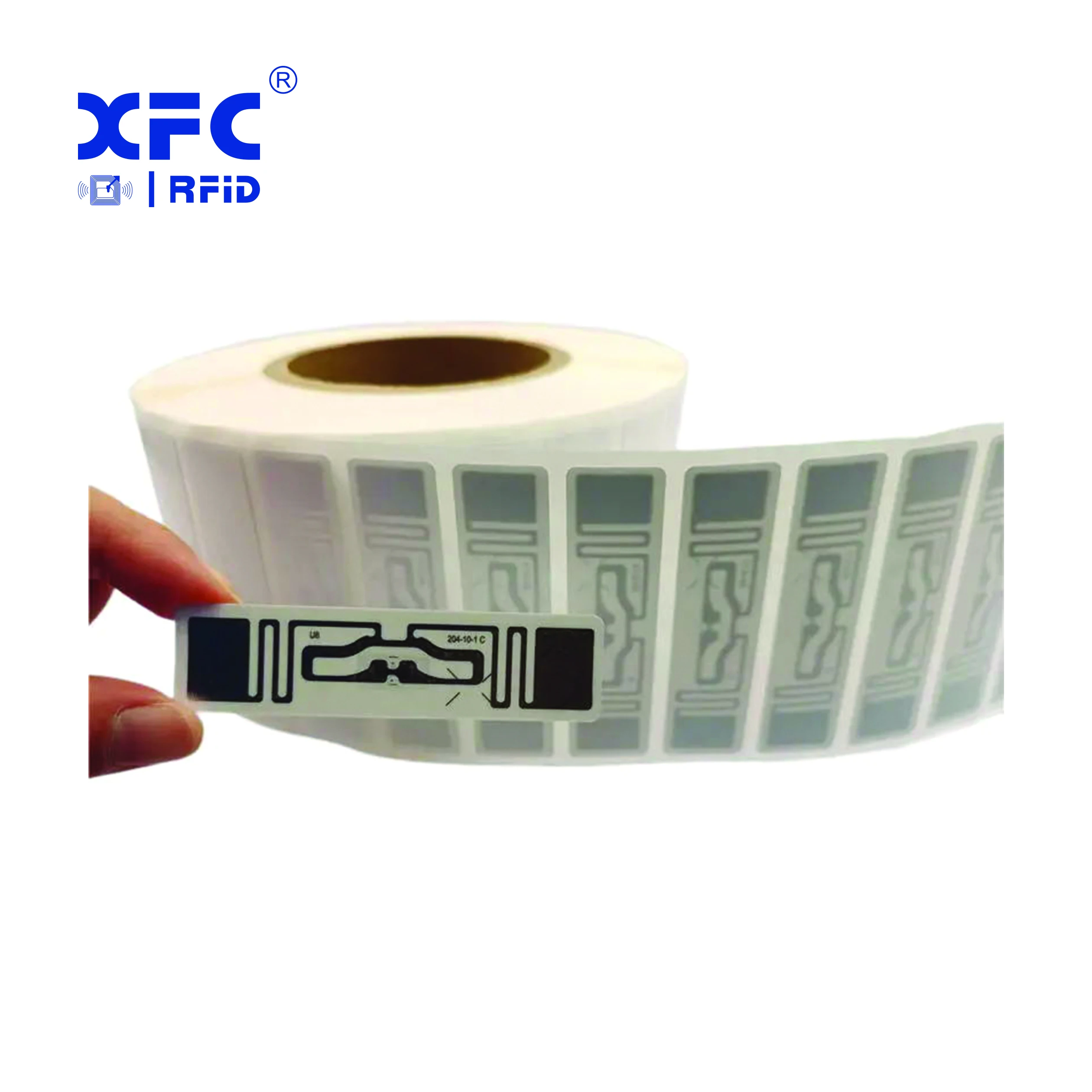 UHF RFID наклейка M4QT NXP UCODE9 H9 M730 M750 пассивная логистическая складская бирка для управления складом Гибкая