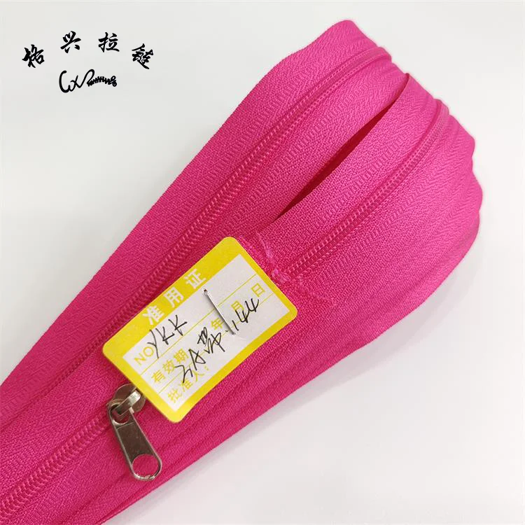 Factory Direct Wholesale Custom Zipper Tape Nylon Zipper Roll