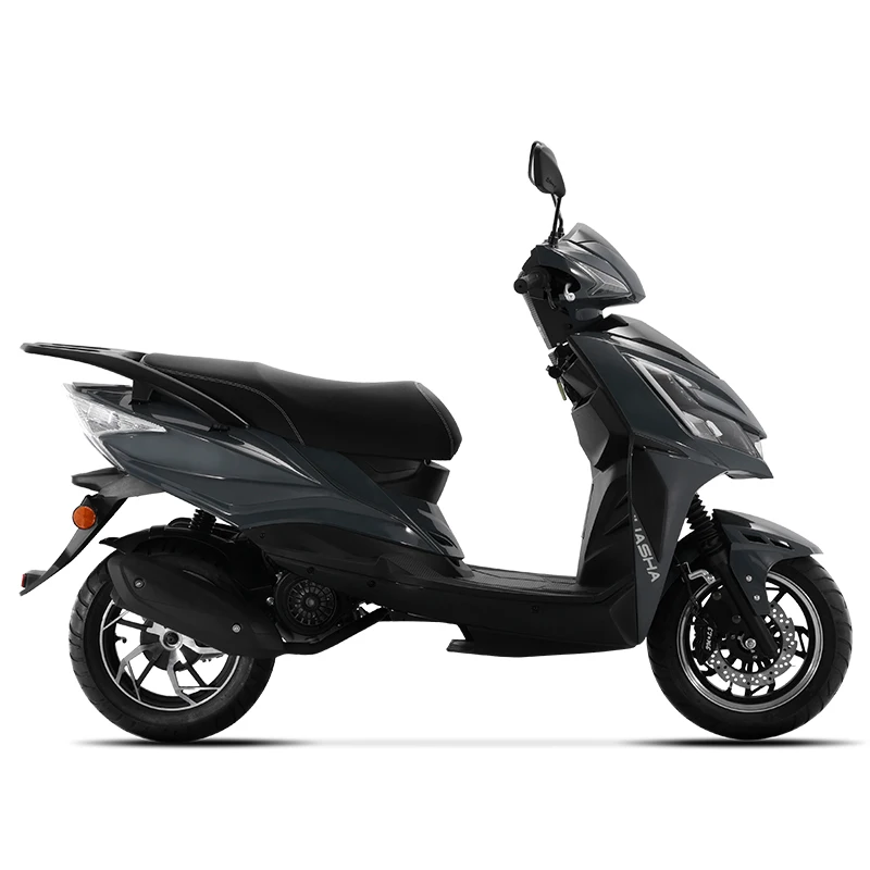Changhua Factory wholesale high quality customize 125cc 150cc gas scooters black grey moped gasoline petrol scooter for adults