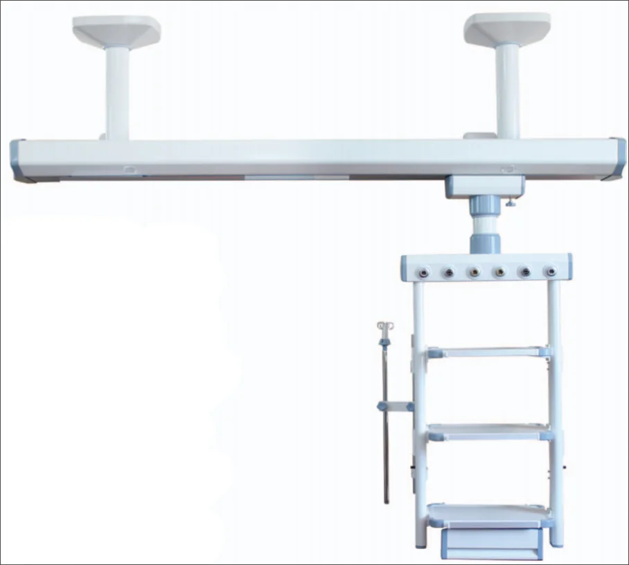 Icu Bridge Type Ceiling Pendant Heavy Load Endoscopy Pendant Medical Icu Pendant