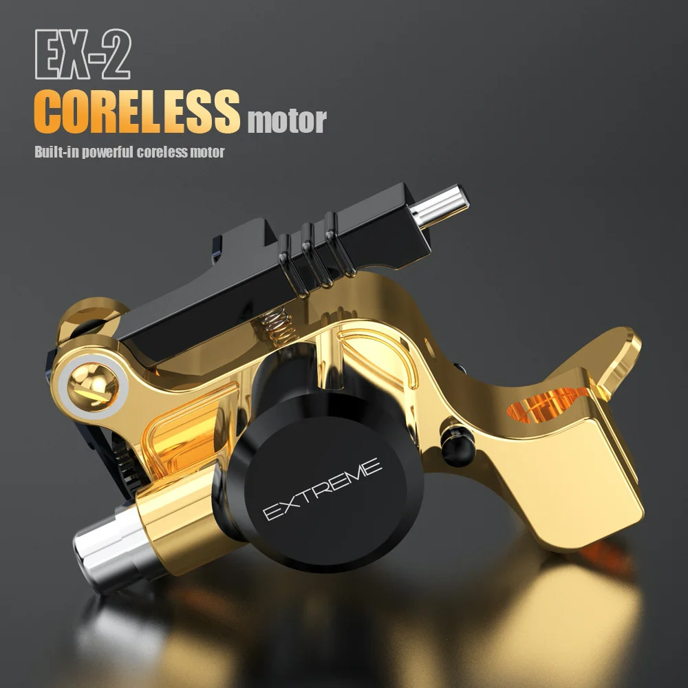 Dragonhawk EX-2 Rotary Tattoo Machine  RCA Connected for body art