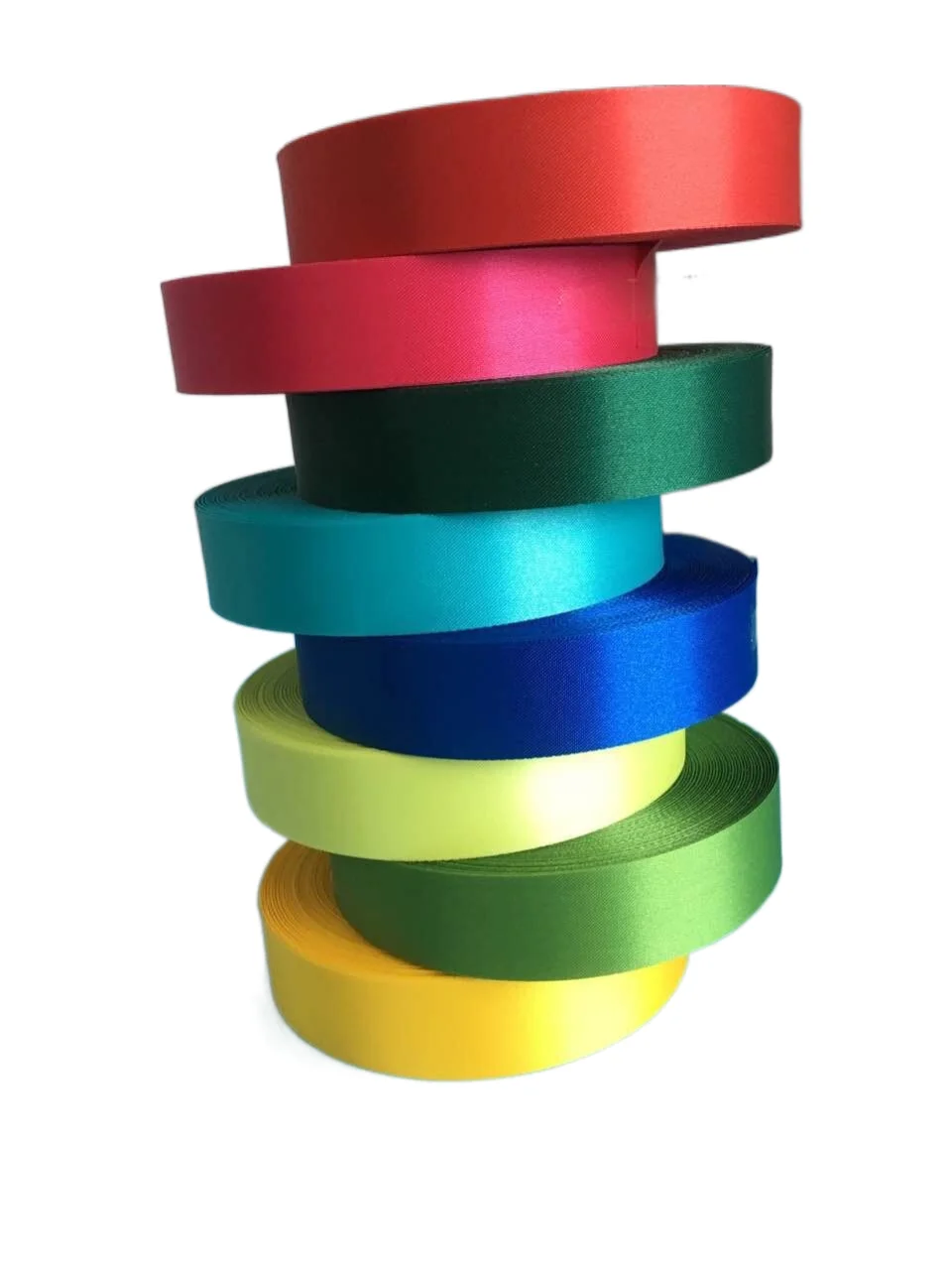 Оптовая продажа заказной логотип ширина 1 см лента атласная для украшения подарка на Рождество