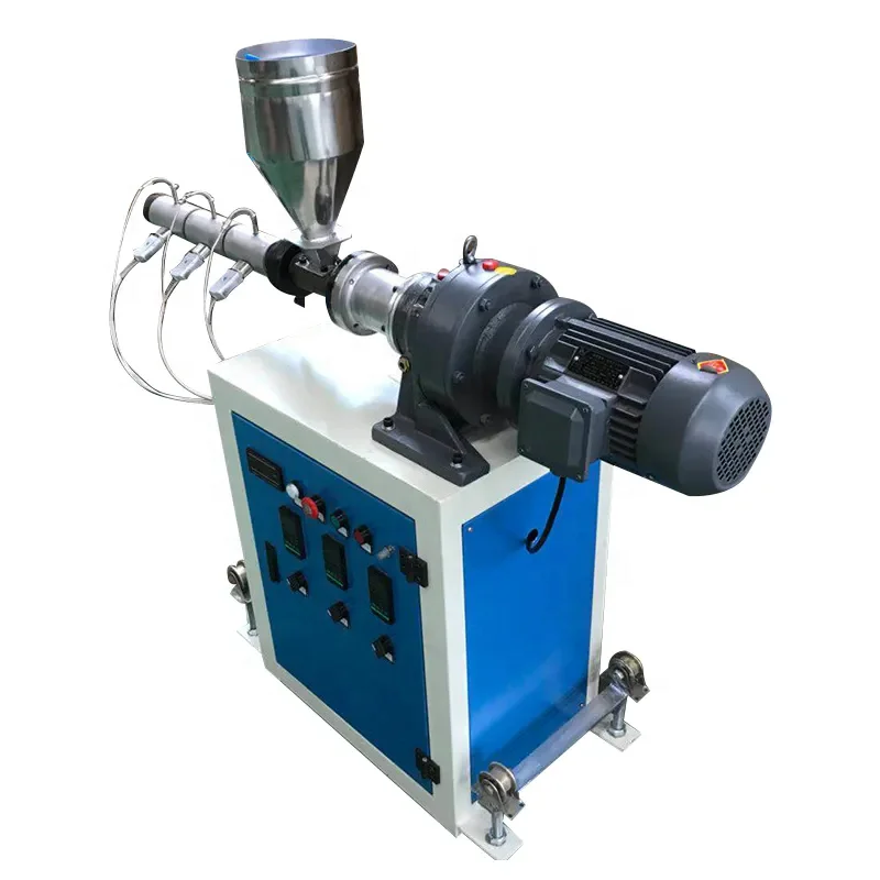 Filament Extrusion Line Lab Smapu Leatherter Filament Labarotary Extruder Extruder Machine Plastic ST-25MM Mini 3D Wire Extruder