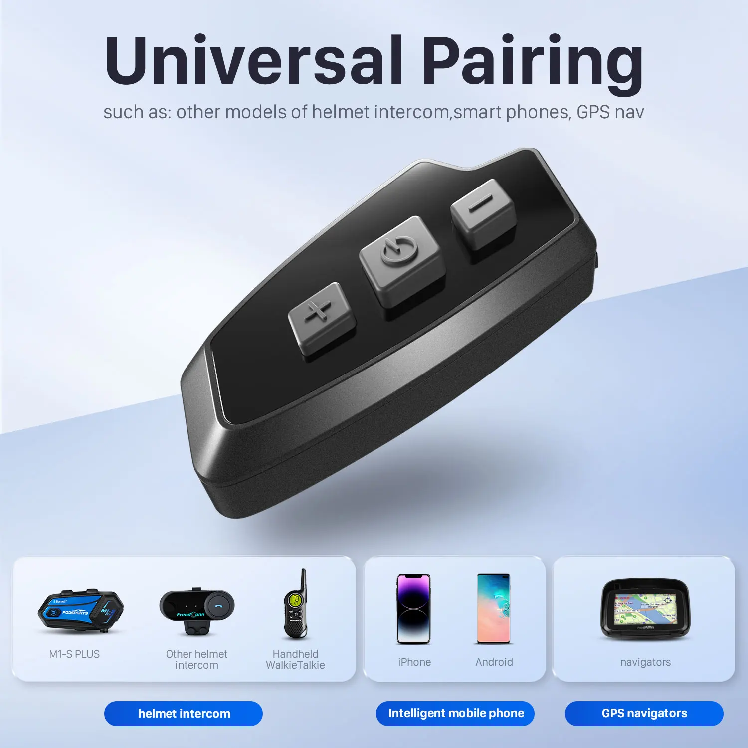 Fodsports FX10C неограниченное количество подключений bluetooth гарнитура шлем домофон 1000 м Аксессуары для мотоцикла