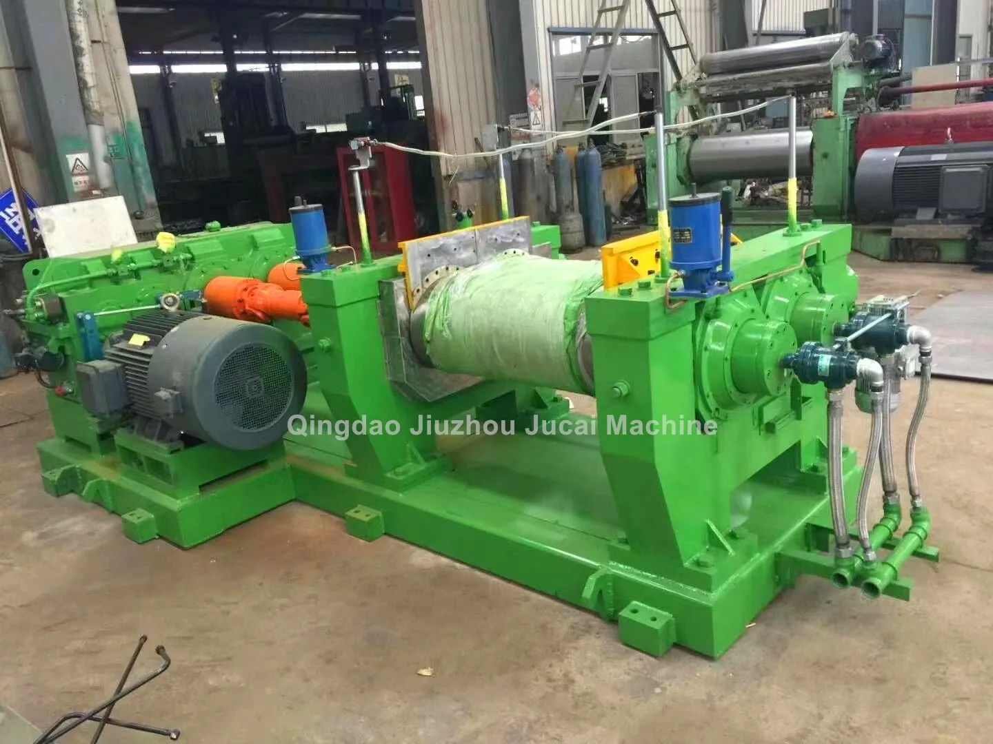 XK Series Rubber two rollers open mixing mill machinery/single or double shaft rubber mixing mill