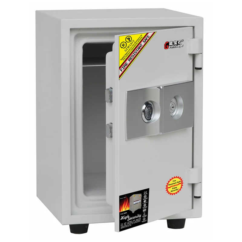 GEMSAFE Cabinets High Security Double Key Lock Fireproof Fire Resistant Safe