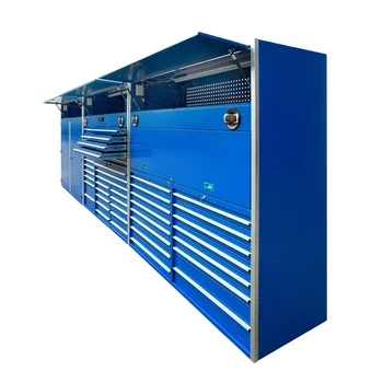 Made in China heavy duty steel tool box with drawer tool trolley steel tool chest with drawers and wheels