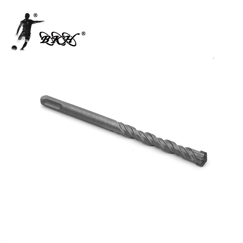 BKH Electric Hammer Drill Bits 6/8/10/12/14/16mm Cross Type Tungsten Steel Alloy SDS Plus for Masonry Concrete Rock Stone