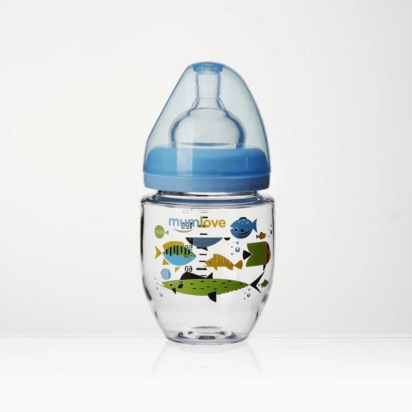 Mumlove 150ml China Factory Best Selling Unique Bpa Free Baby Feeding Bottle