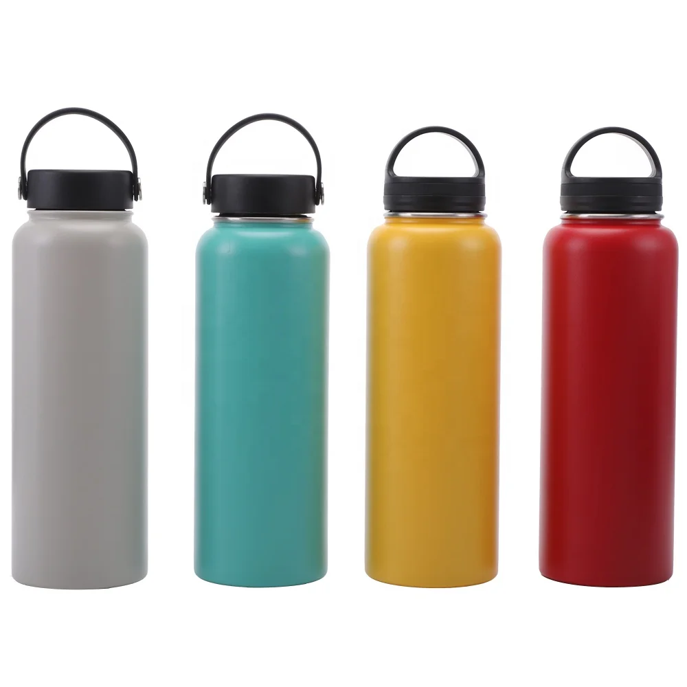 30oz Stainless Steel vacuum flask thermos with handle