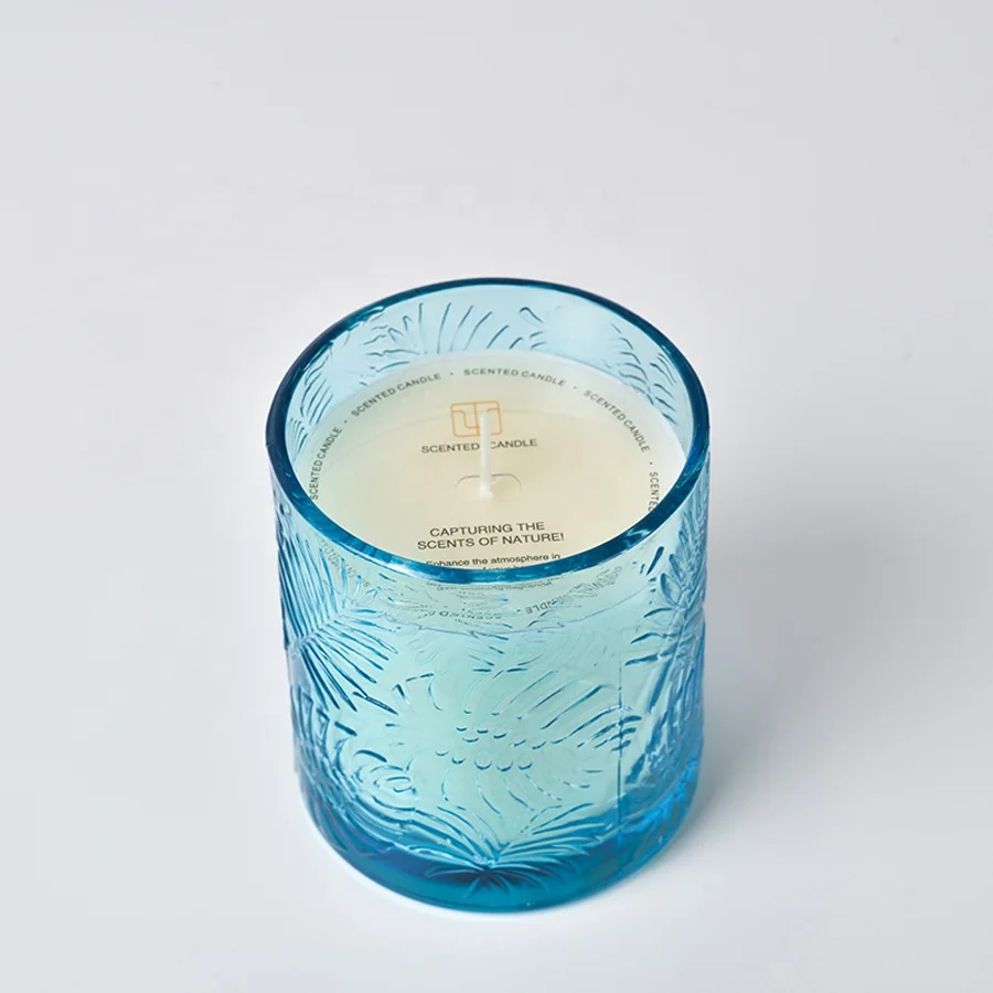 Bedroom Home Decor Soy Wax Scented Candles Private Label Wholesale Candle Luxury Ocean Breeze Mint Whiskey Candles