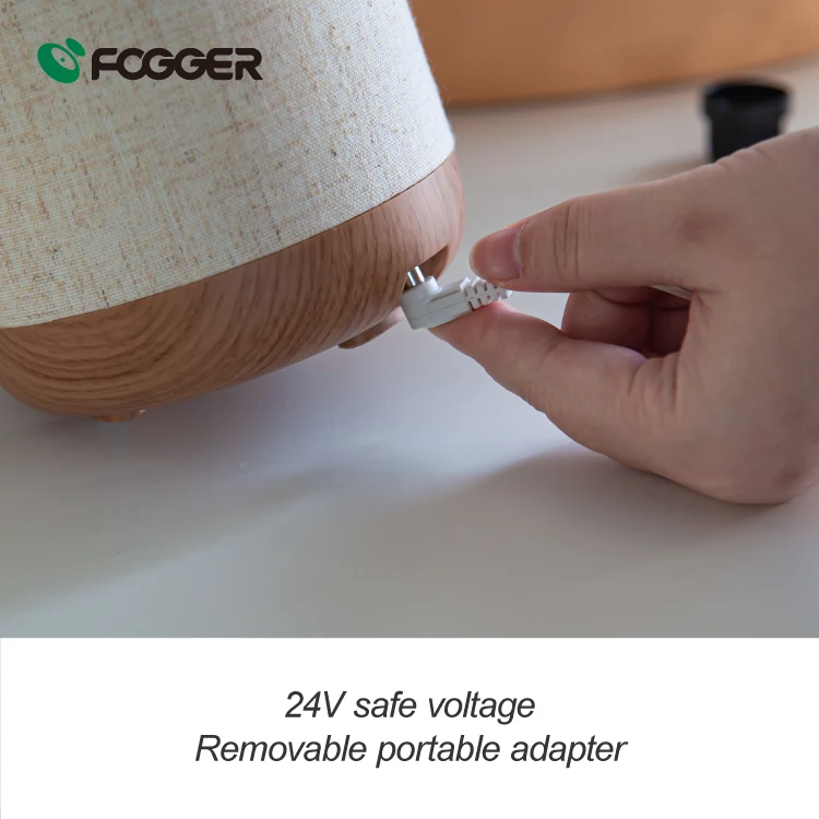 200ML Waterproof cloth coating Soft night lamp Fabric Ultrasonic Machine Aromatherapy For Hotel Decoration