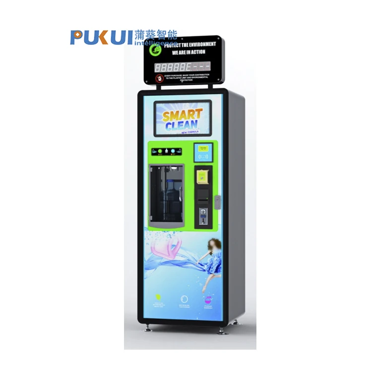 Commercial Customized Composable detergent and softener liquid vending machine