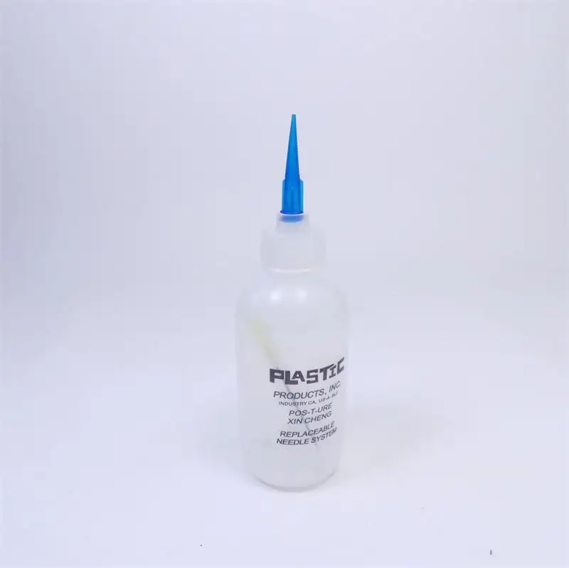 50ml plastic bottle and high-viscosity tapered all-plastic TT tipped needle