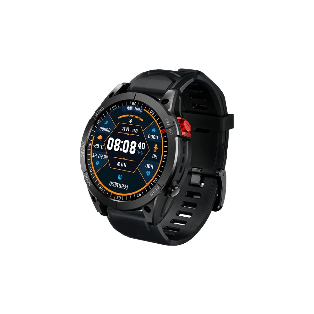 2023 New Gs Fenix7 Sports Call Smartwatch 1.39 Inch Tft Screen 200 Mah Ip67 Wireless Charging Bt 5.2 Sports Fitness Tracker