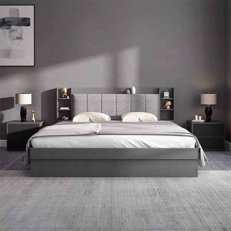 Custom Factory Modern 5 Star Hotel Room Decor Ideas Luxury Interior Design Wooden Bedroom Furniture Set