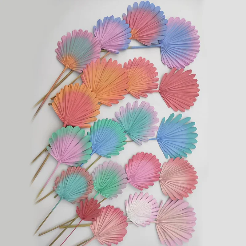 BX-2 Dried Palm Leaf Boho Style Natural Spears Plant dry flowers party decorations Decor Palm Leaves