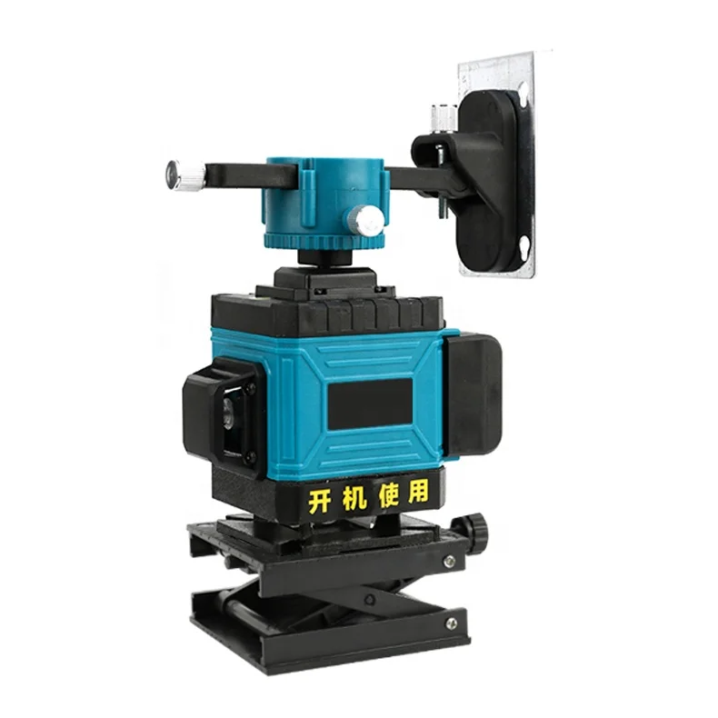 12 Lines 3D 360 Degree Rotary Automatic Self-Leveling Cross Laser Level Green Lines