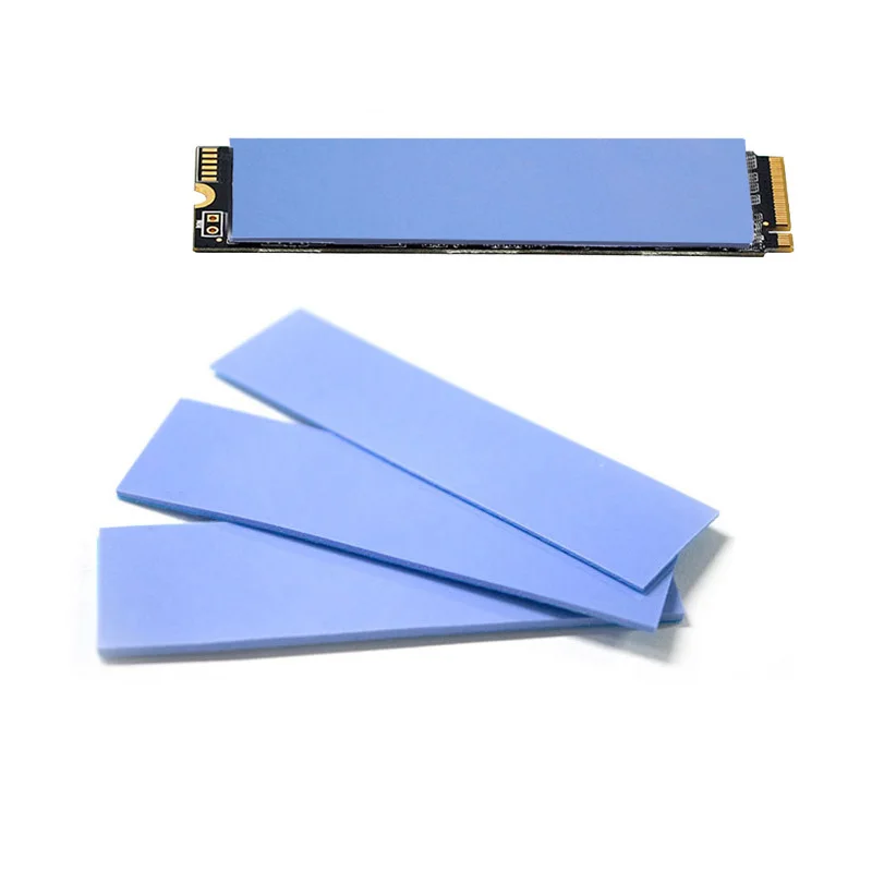 M.2 SSD NVME силиконовая термопрокладка теплопроводный лист Теплопроводящий силиконовый