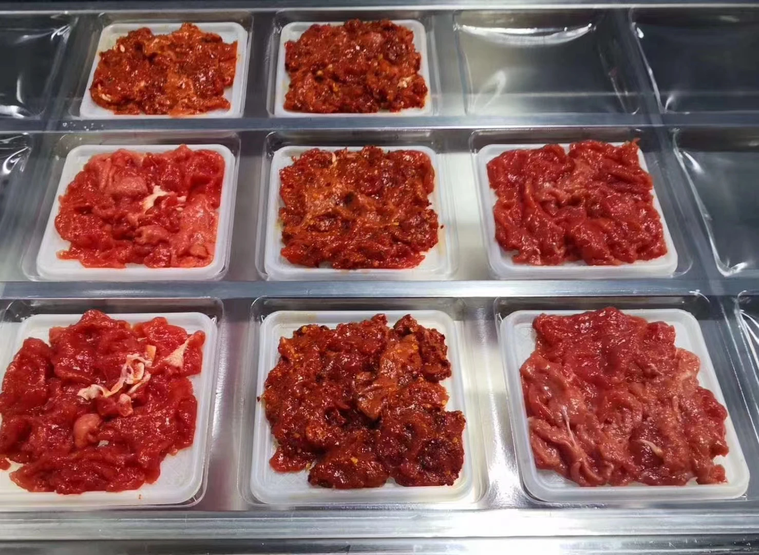 PVC/PE coiled material Meat brick packaging sheet