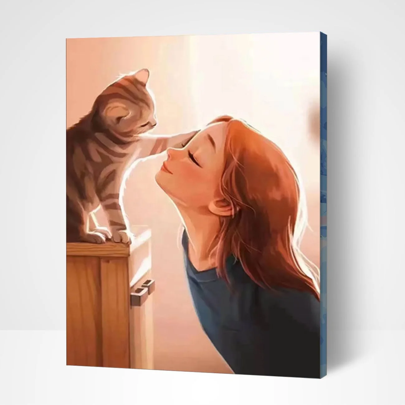 High Quality 16x20 Inch Diy Digital Paint By Numbers Kit on Canvas Acrylic Pigment For Adults And Kids Oil Painting Kit