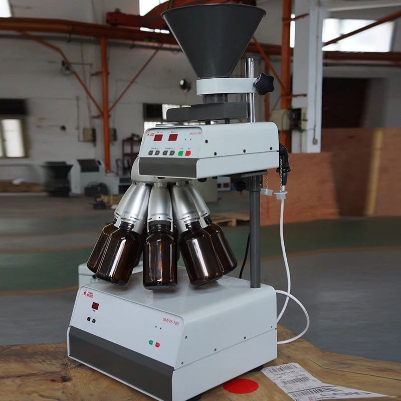 20% discount electric automatic rotary sample divider, lab powder divider for mineral, metal powder, coal, ore