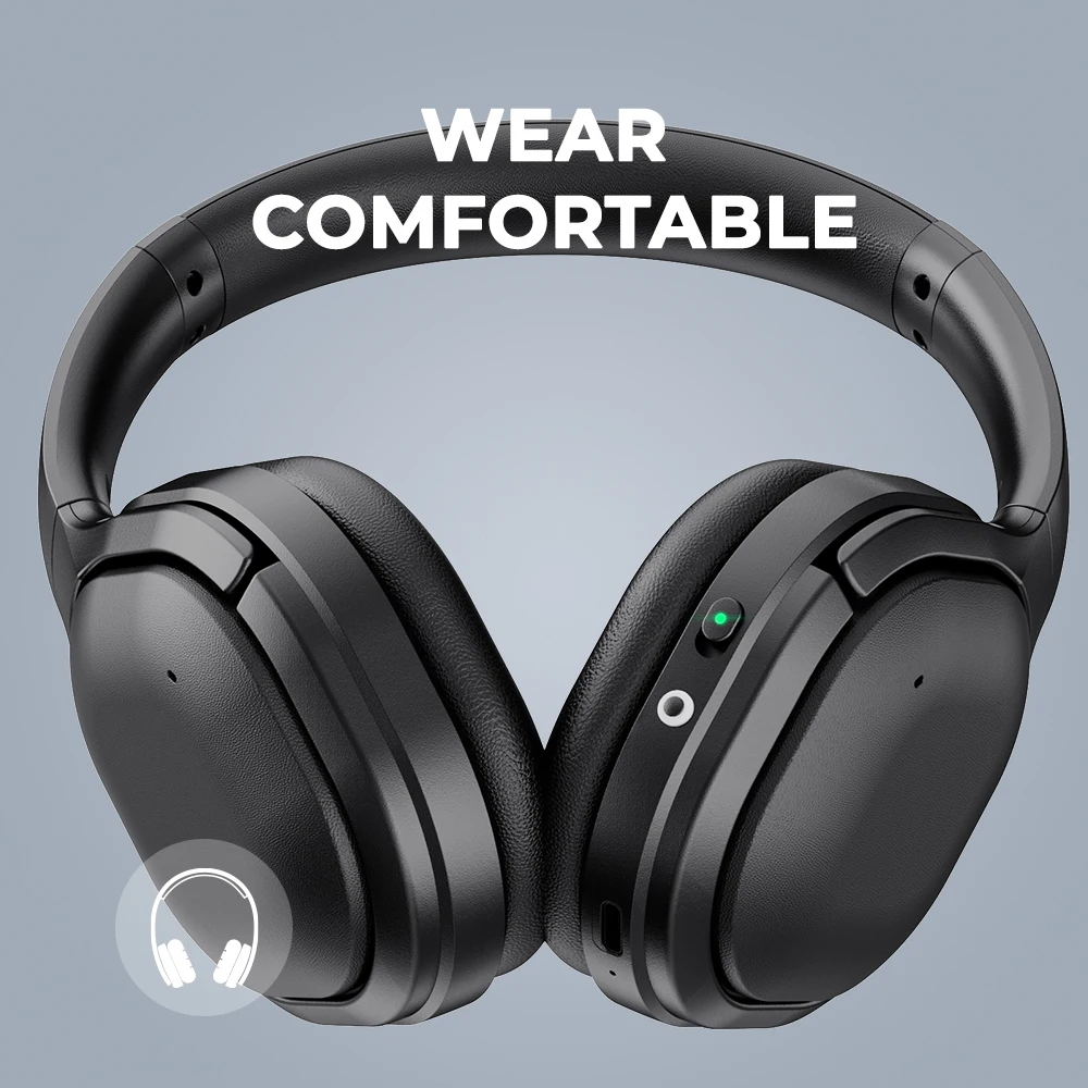 Factory original Over Ear FF+FB Hybrid ANC ENC Competitive Wireless Bluetooth Good Quality Headphone and Earbuds Accessories