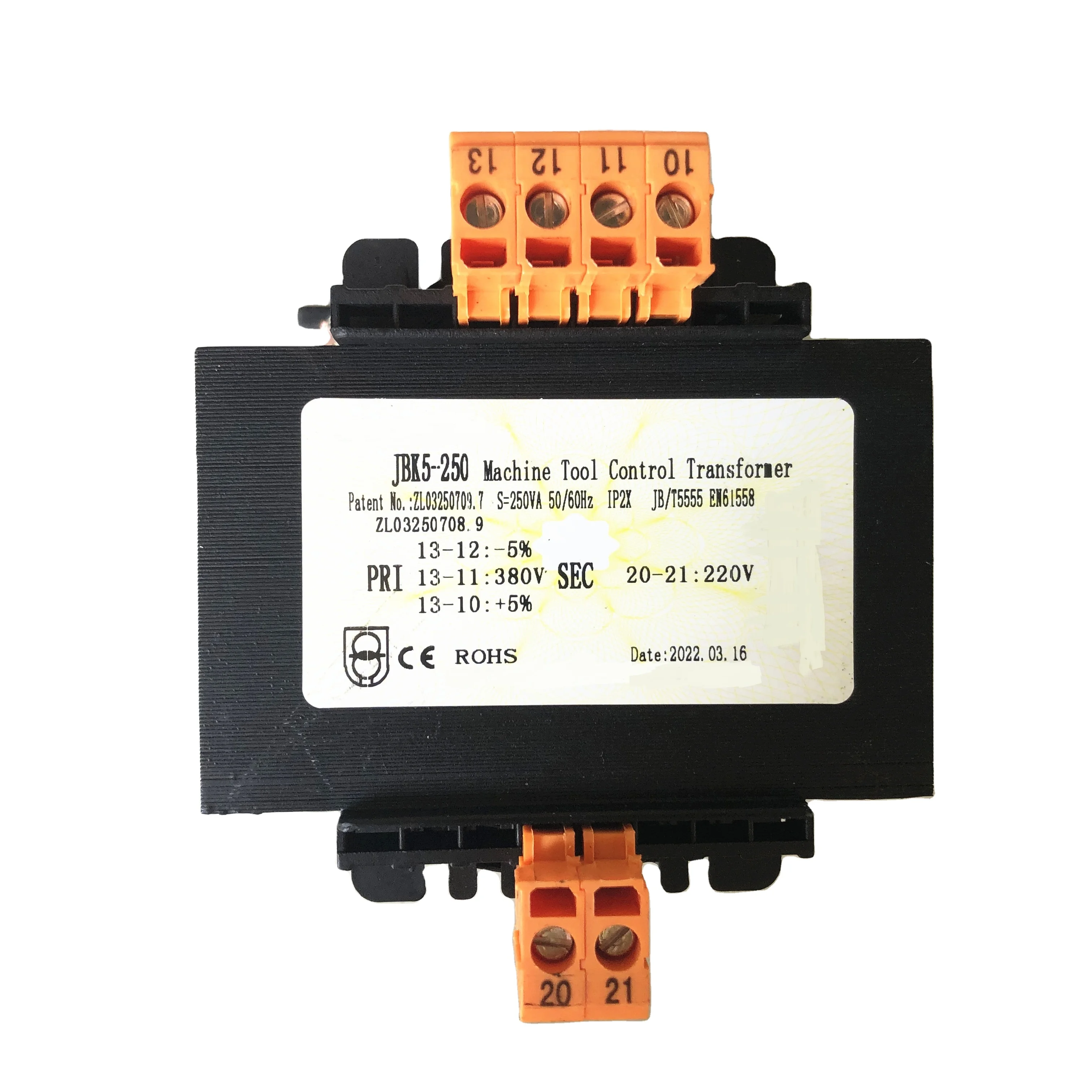 240V to 220V JBK5-1000VA single-phase transformer control transformer step-down isolation transformer 1KW