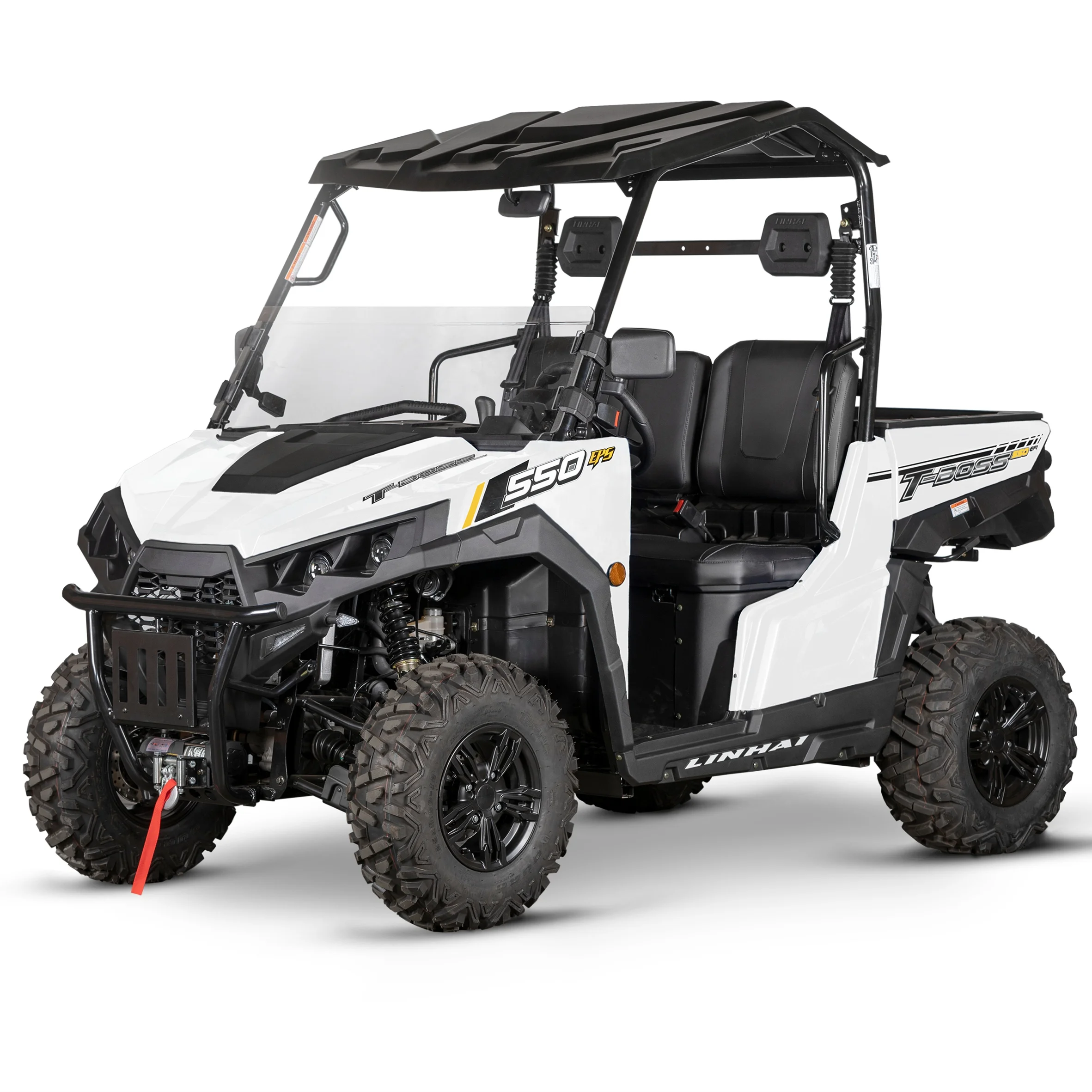 2023 High Performance Cost Off Road UTV 4x4 500CC LINHAI T-BOSS 550 Farm Trailer