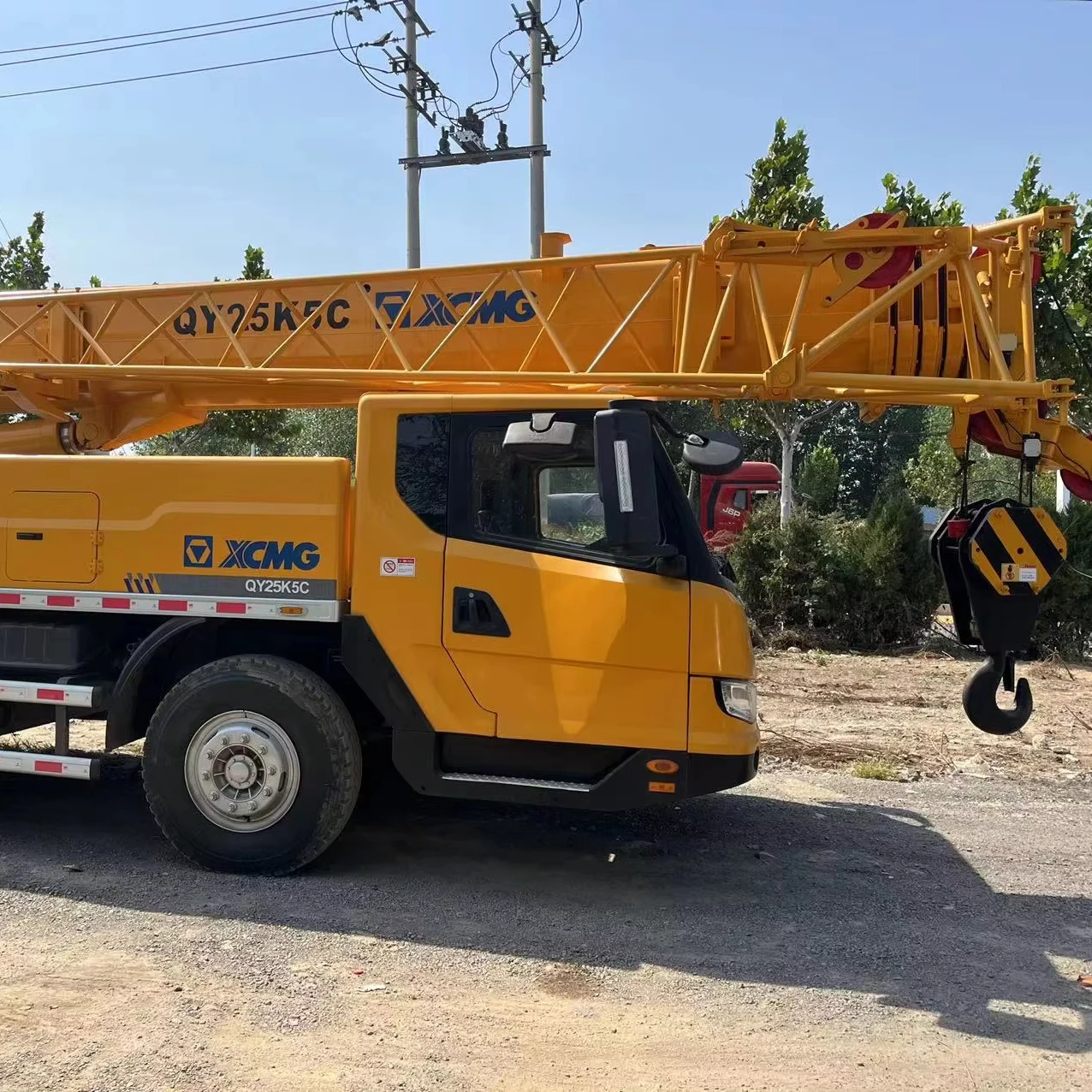 25ton truck mobile crane used xcmg 25ton 30ton crane original xcmg XCT25L5 XCT35L5 QY25K5 25ton crane for sale