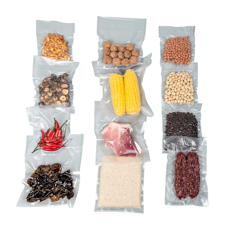 Plastic Vacuum Bag Embossed Vacuum Compression Bag Custom Food Grade Vacuum Sealer Storage Bags for Food
