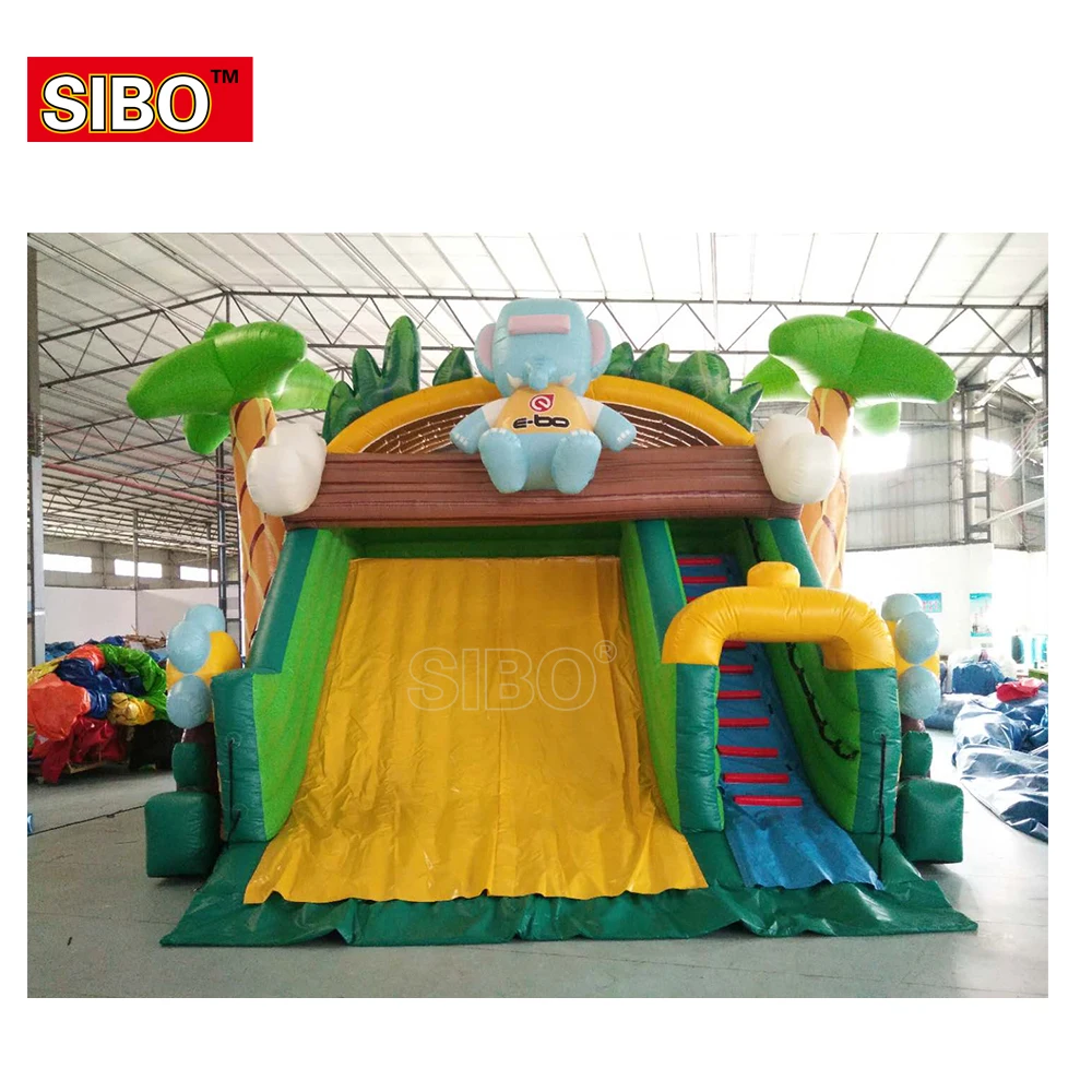 Новейший дизайн интерактивное оборудование надувной батут препятствие для детей парка игровая