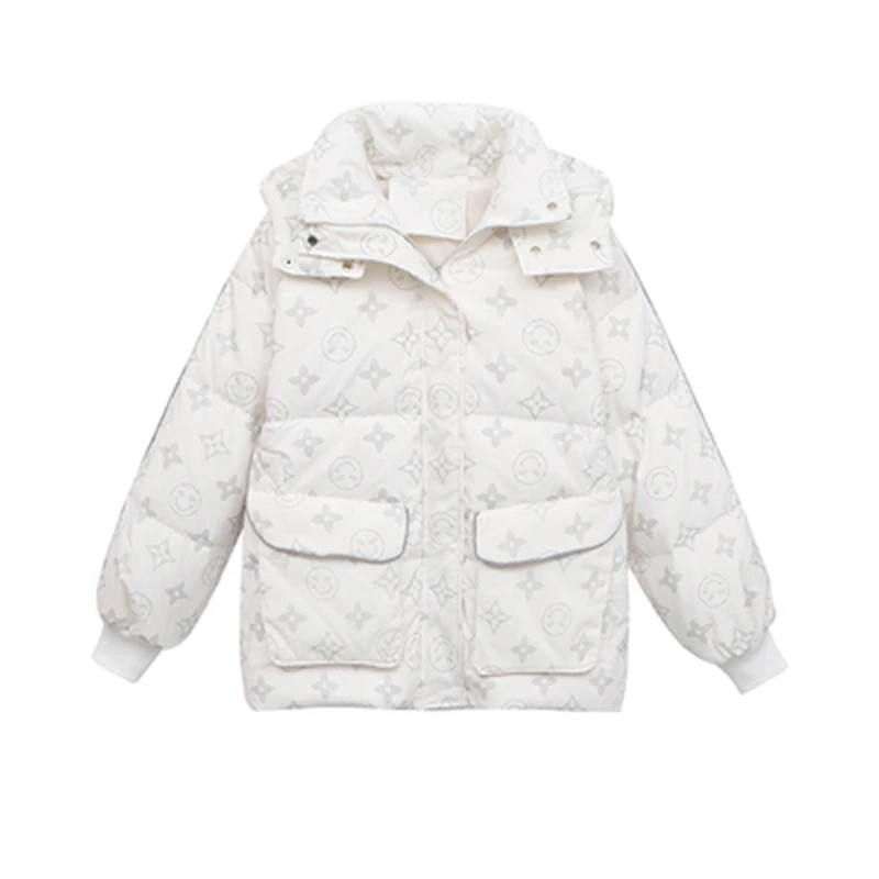 Winter Clothes Coats For Ladies  Winter Jackets Clothes Trendy  Print Down Jacket