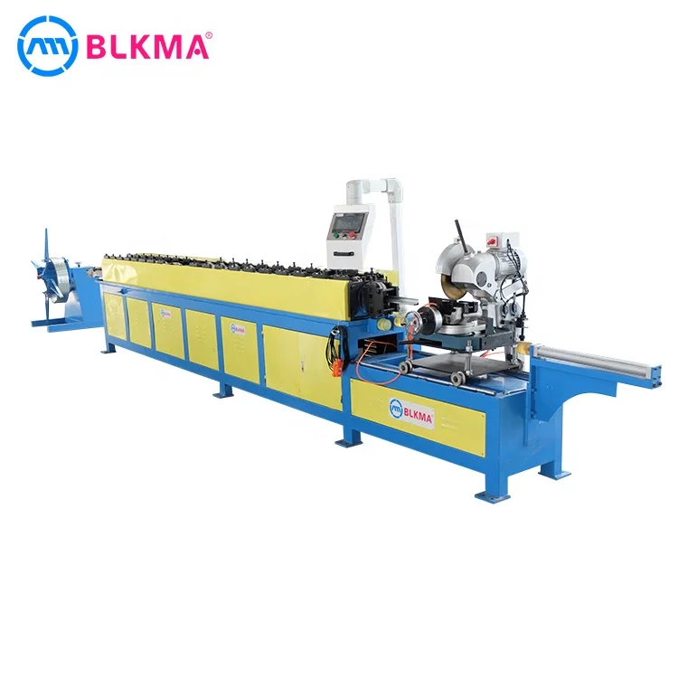 Blkma Manufactured Tdc Flange Roll Machine/Air Metal Duct Sheet Flange Forming Machine for Sale