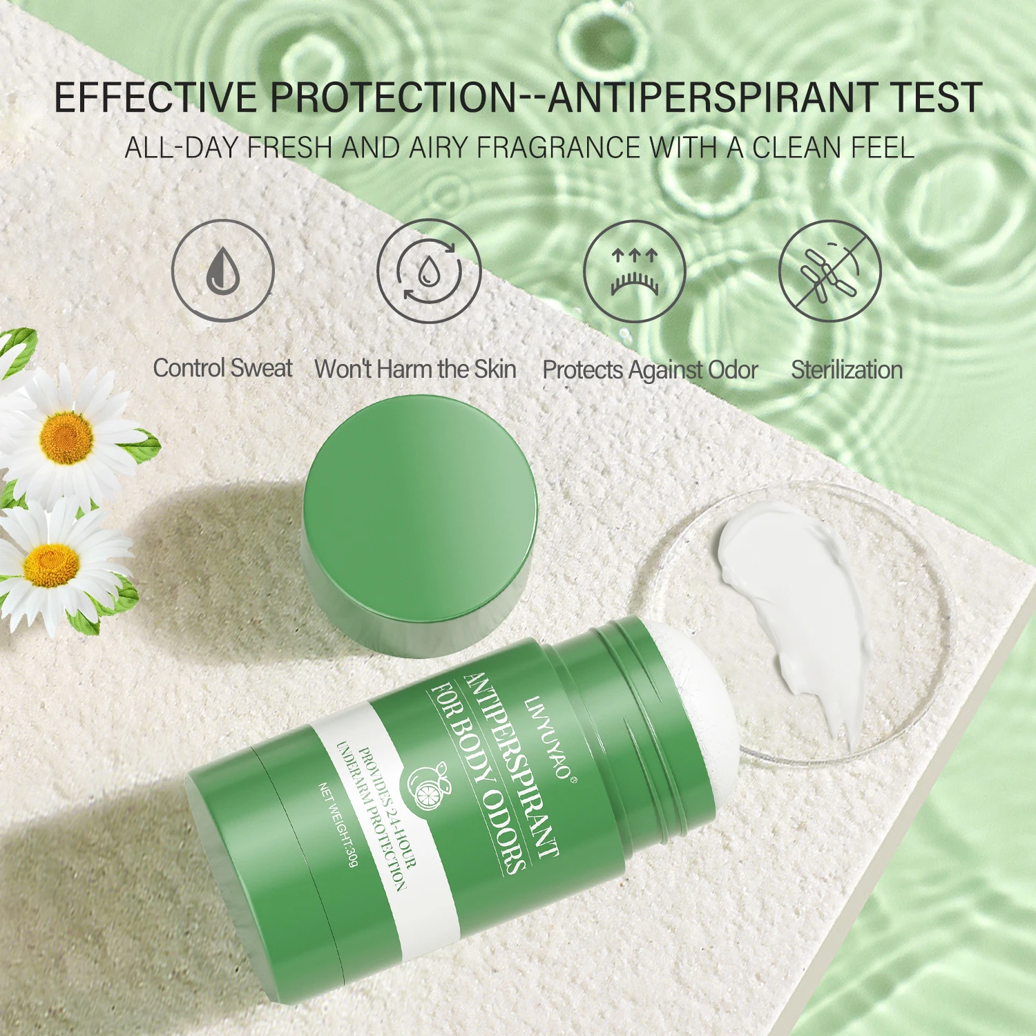 Hot Custom Logo Antiperspirant Deodorant Lotion  Strength Hyperhidrosis Treatment To Reduce Face Foot Hand Body Sweating