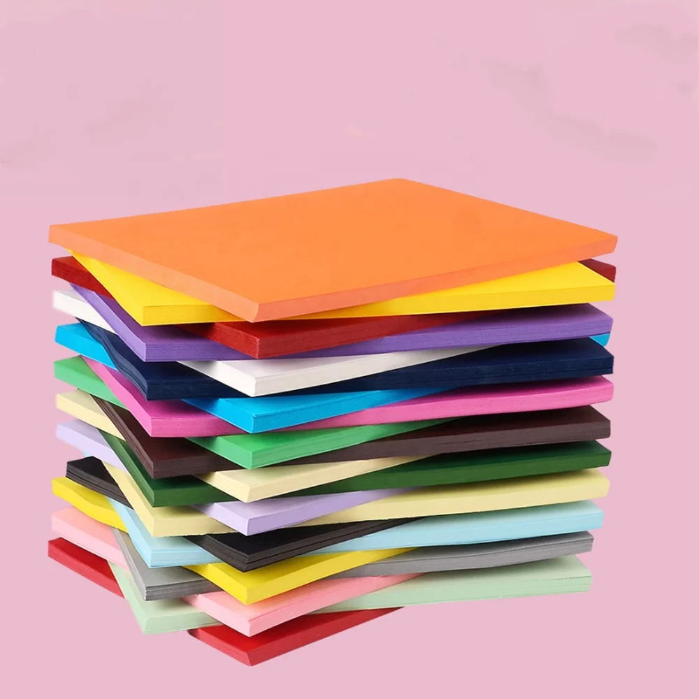 color board manila paper  thick color cardboard kraft/white/black/colorful card paper for drawing