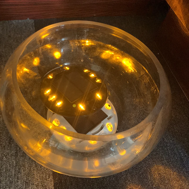 360 degree constant light manufacturer flashing  pavement  with  reflector aluminium bearing  light solar road stud